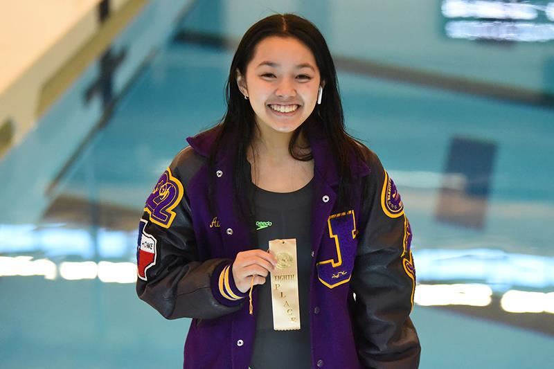 Jersey Village High School senior Audrey Huynh earned Academic All-District honors.